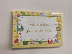 CARTE DE SHOWER DE BÉBÉ - DE MILLBROOK